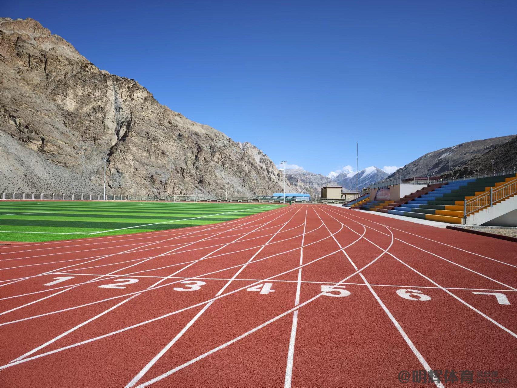 加查透气型塑胶跑道材料配比